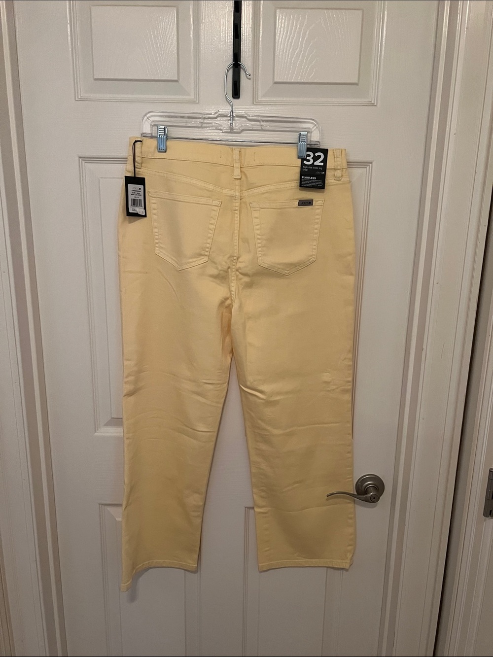 Joe's Jeans High Rise Wide-Leg Cropped Jeans - Picture 5 of 5